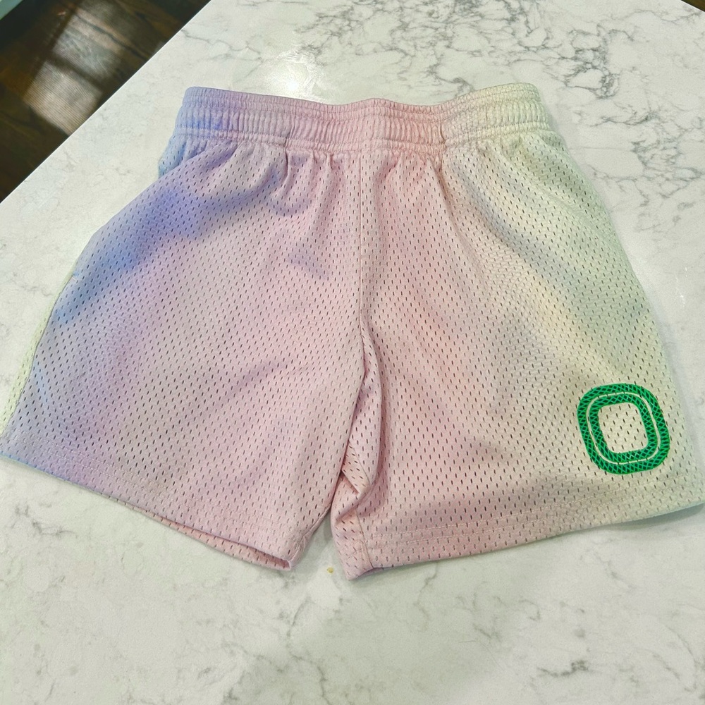 Overtime mesh Rainbow Ombré shorts. Youth SZ Medium